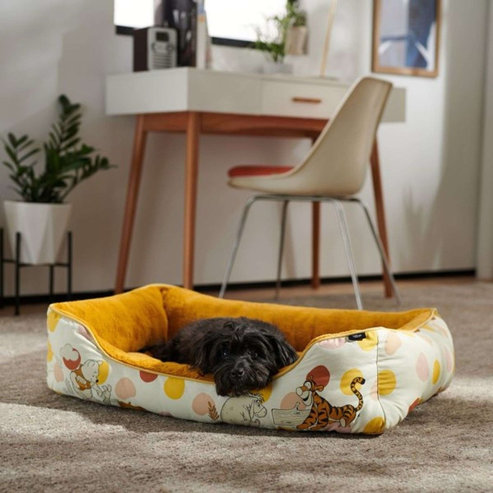 Cozy Winnie the Pooh Design Dog Bed